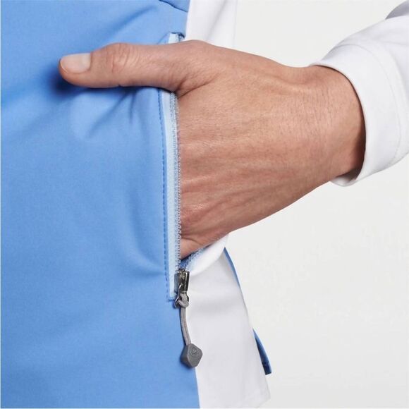 NEW Peter Millar Merge Hooded Jacket Blue White | XL - Picture 4 of 9